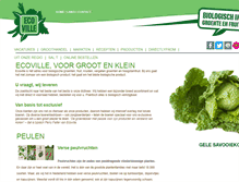 Tablet Screenshot of ecoville.nl
